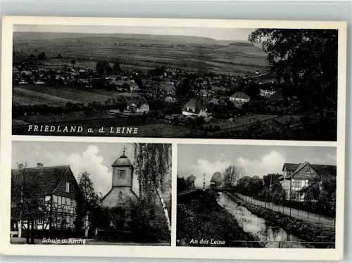 Friedland Schule Kirche Leine