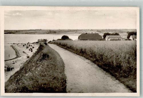 Hohwacht Ostseebad Weg Meer Strand Strandkorb