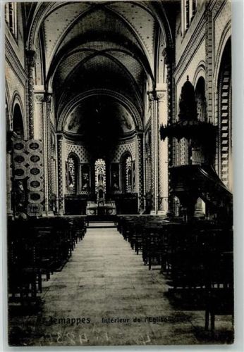 Jemappes Kirche Inneres