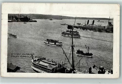 Sydney Harbour from Circular Quay Schiffe Hafen