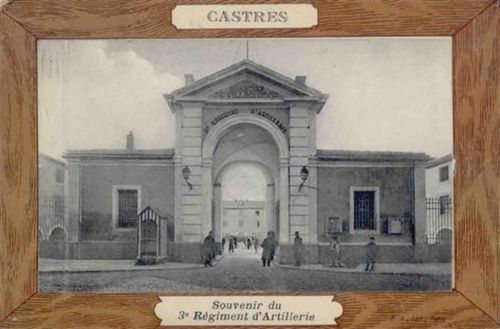 Castres Castres (Frankreich) Kaserne Leporello I-II
