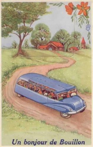Bouillon Bouillon (Belgien) Leporello Omnibus I-II (fleckig RS)