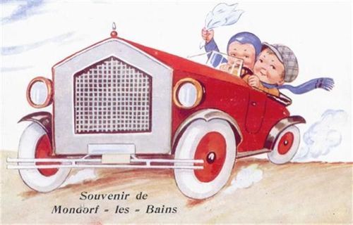 Mondorf-les-Bains Mondorf (Luxemburg) Leporello Auto I-