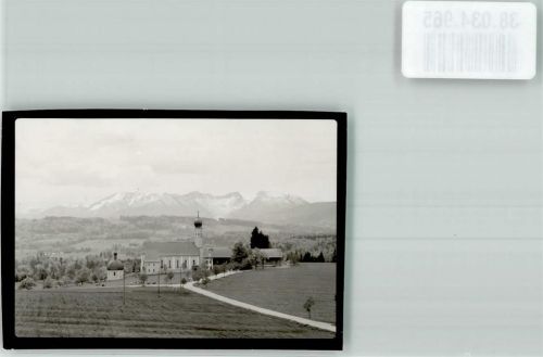 Irschenberg Wallfahrtskirche Foto Original aus Archiv eines Ansichtskartenverlages