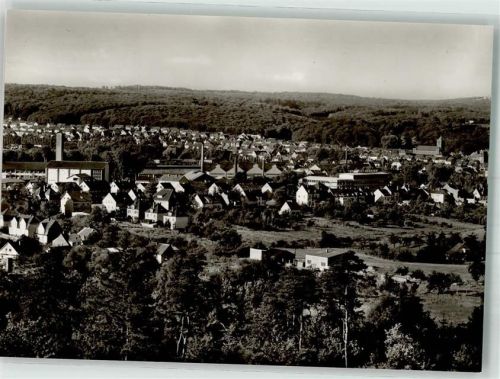 St. Ingbert Panorama des Ortes mit Kirche St. Konrad