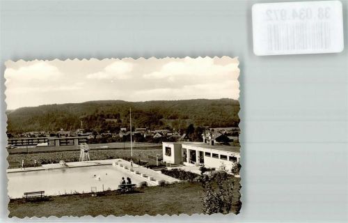 Wanfried Schwimmbad Foto Original aus Archiv eines Ansichtskartenverlages