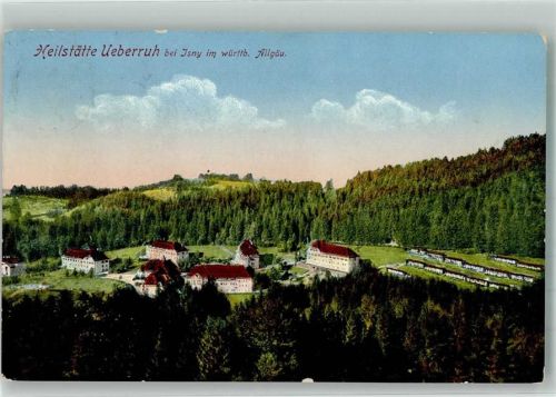 Überruh 1915 Sanatorium Heilstätte Überruh Verlag Sting