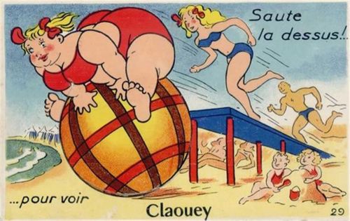 Claouey Claouey (Frankreich) Leporello I-II (kleine Abschürfung VS)