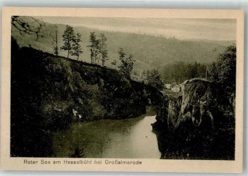 Großalmerode Roter See am Hesselbühl