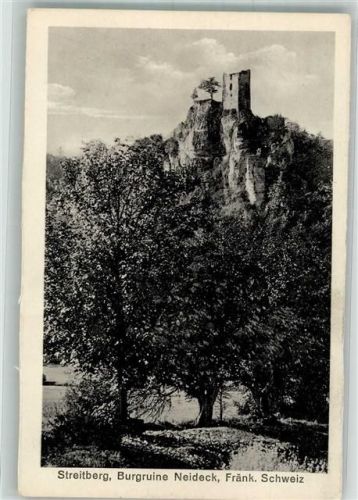 Streitberg Burg Ruine Neideck