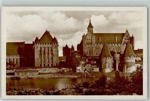Marienburg Haupthaus des Deutschen Ritterordens Hoch und Mittelschloss