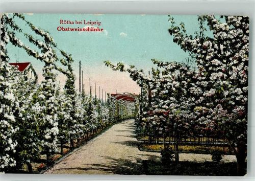 Rötha Obstweinschänke Blühende Obstbäume Verlag Dr. Trenkler & Co. 7058