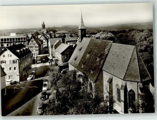 Nürtingen Kirche Auto