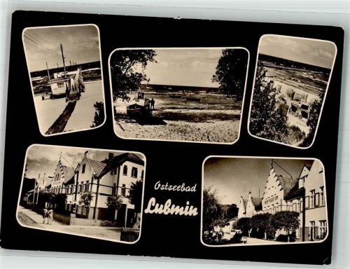 Lubmin Philipp-Müller-Heim Seebrücke Strand VEB Bild und Heimat