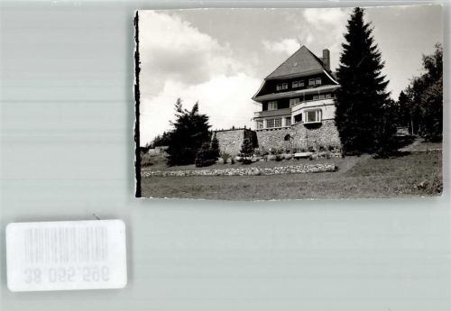 Saig Alpenblick Ort handschriftlich Foto Original aus Archiv eines Ansichtskartenverlages