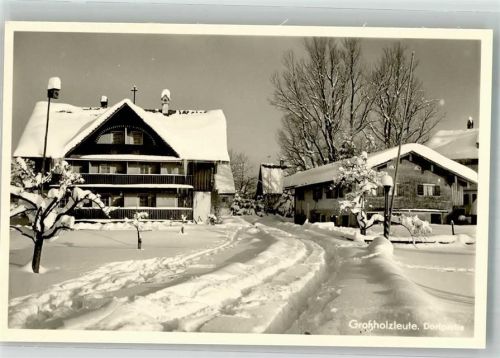 Großholzleute Dorfpartie Winter