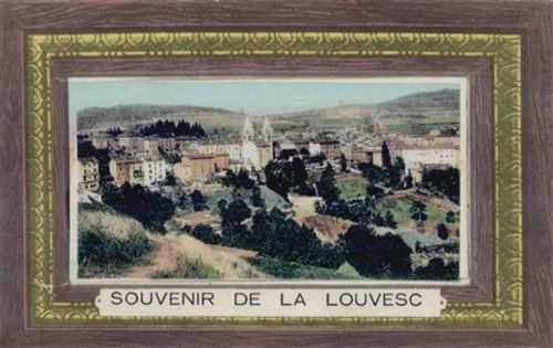 Lalouvesc La Louvesc (Frankreich) Leporello II (minimaler Einriss)