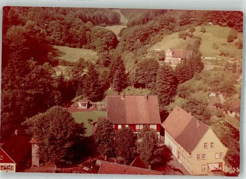 Zorge Kurgarten Foto Original aus Archiv eines Ansichtskartenverlages Ort handschriftlich