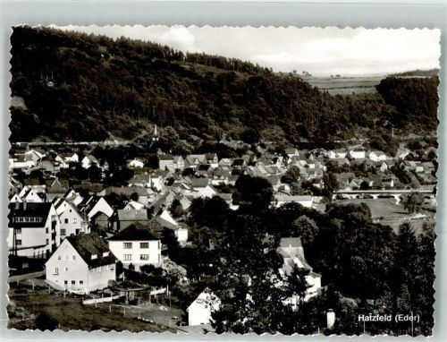 Hatzfeld Panorama des Ortes