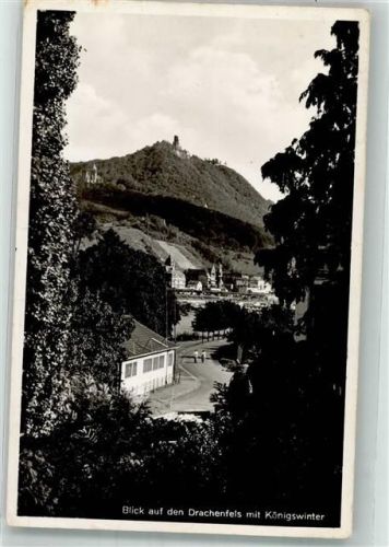 Drachenfels mit Drachenburg und Königswinter Fotograf Schröder