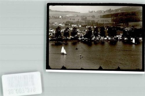 Amecke Campingplatz am Sorpestausee Foto Original aus Archiv eines Ansichtskartenverlags Ort handschriftlich