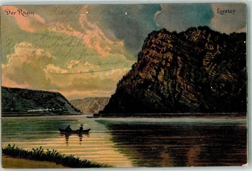 St. Goarshausen 1902 Loreley Rhein