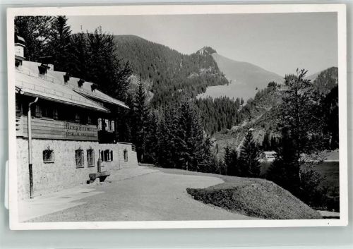 Spitzingsee Bayerische Vereinsbankhütte Fotograf Eitzenberger Hüttenstempel