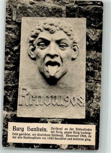 Werleshausen Burg Hanstein Neidkopf Denkmal