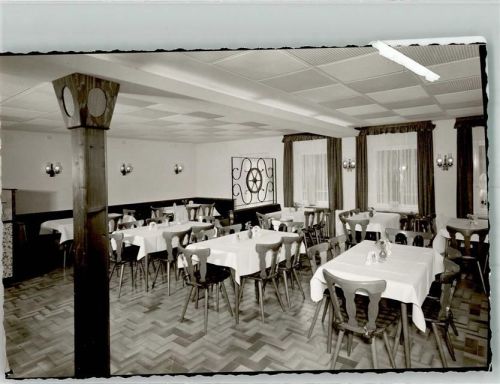 Trippstadt Gasthaus Klugsche Mühle Gaststube Foto Original aus Archiv eines Ansichtskartenverlages Ort handschriftlich