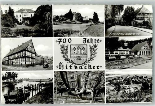 Hitzacker Schloss Altes Zollhaus Hafen Riesenkastanie Kirche Drawehner Torschenke Kurhotel Waldfrieden Verlag Lagerbauer & Co.