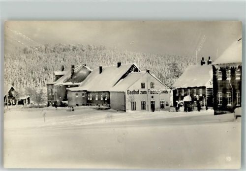 8551 Buchenberg Winter Gasthaus zum Fischerhaus