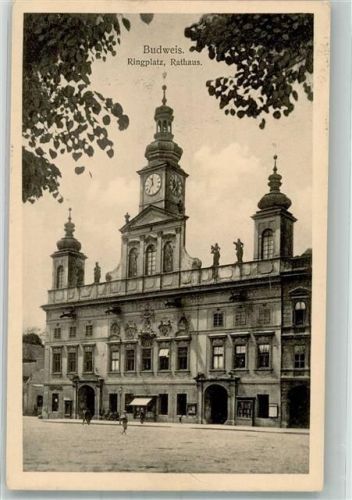 Ceske Budejovice 1917 Rathaus Ringplatz