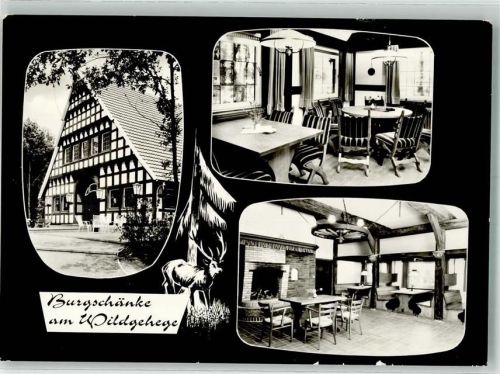 Dinklage 1974 Gasthaus Burgschänke am Wildgehege