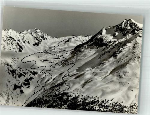 Düsseldorfer Hütte Hüttenstempel Winter