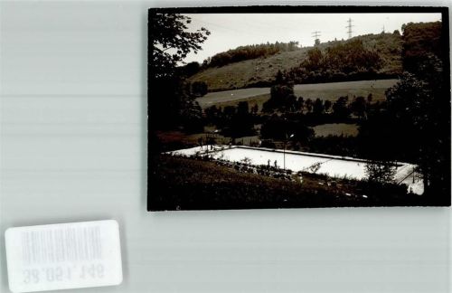 Stühlingen Schwimmbad Foto Original aus Archiv eines Ansichtskartenverlages Ort handschriftlich