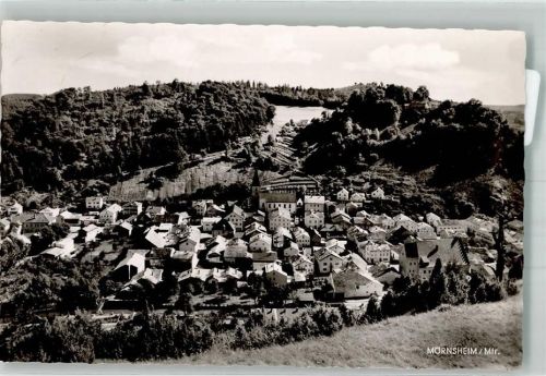 Mörnsheim Panorama des Ortes mit Kirche St. Anna Fotograf Nitsche