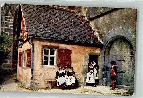 Rothenburg 1920 Hildenbrand Hans um 1910 - 25 Am Zollhäuschen F.Ph.G. 3326