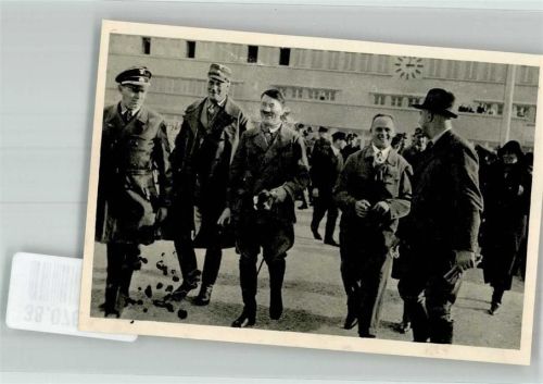 Tempelhof Sammelbild Der Führer begibt sich zum Deutschlandflug Album Nr. 8 Deutschland erwacht Nr. 108