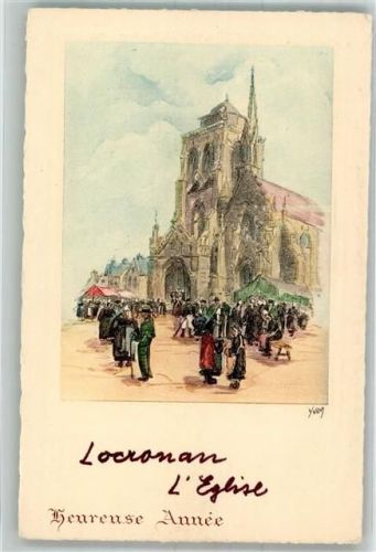 Locronan Kirche