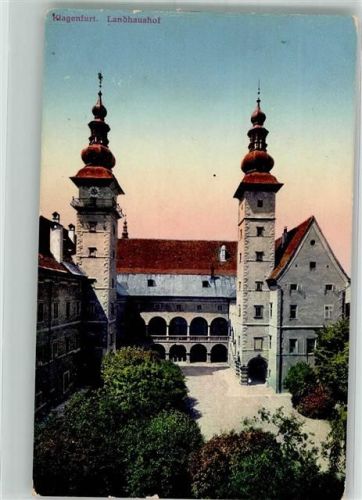 Klagenfurt 1914 Landhaushof