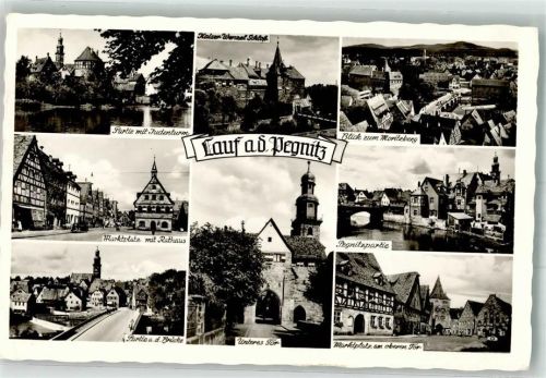 Lauf Marktplatz Rathaus Unteres Tor