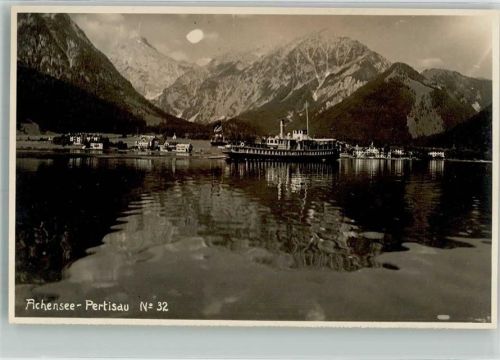 Pertisau Achensee Dampfschiff