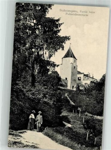 Schongau 1899 Polizeidienerturm