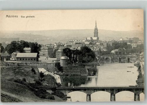 Charleville-Mezieres 1915 Feldpost WK I des Großen Hauptquartiers
