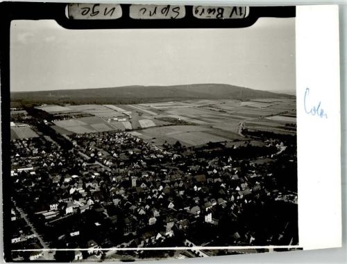 Bad Münder Fliegeraufnahme des Ortes mit Petri-Pauli-Kirche Foto Original aus Archiv eines Ansichtskartenverlages Ort lt. Recherche