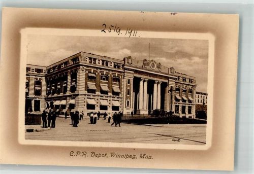 Winnipeg 1911 C.P.R. Depot