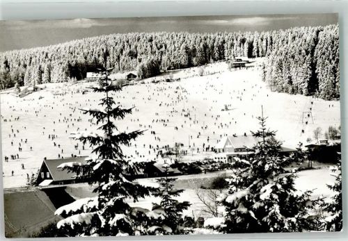 Willingen Winter Skihang und Lift am Ritzhagen
