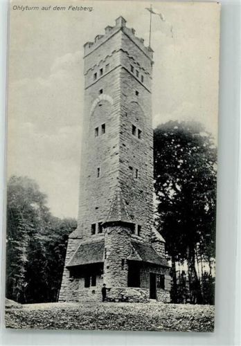 Felsberg Ohly Turm auf dem Felsberg im Odenwald
