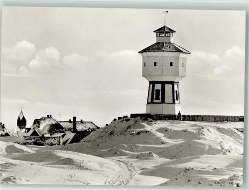 Langeoog Leuchtturm Winter
