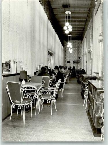 Bad Freienwalde 1967 Sanatorium Kurhaus- Cafe